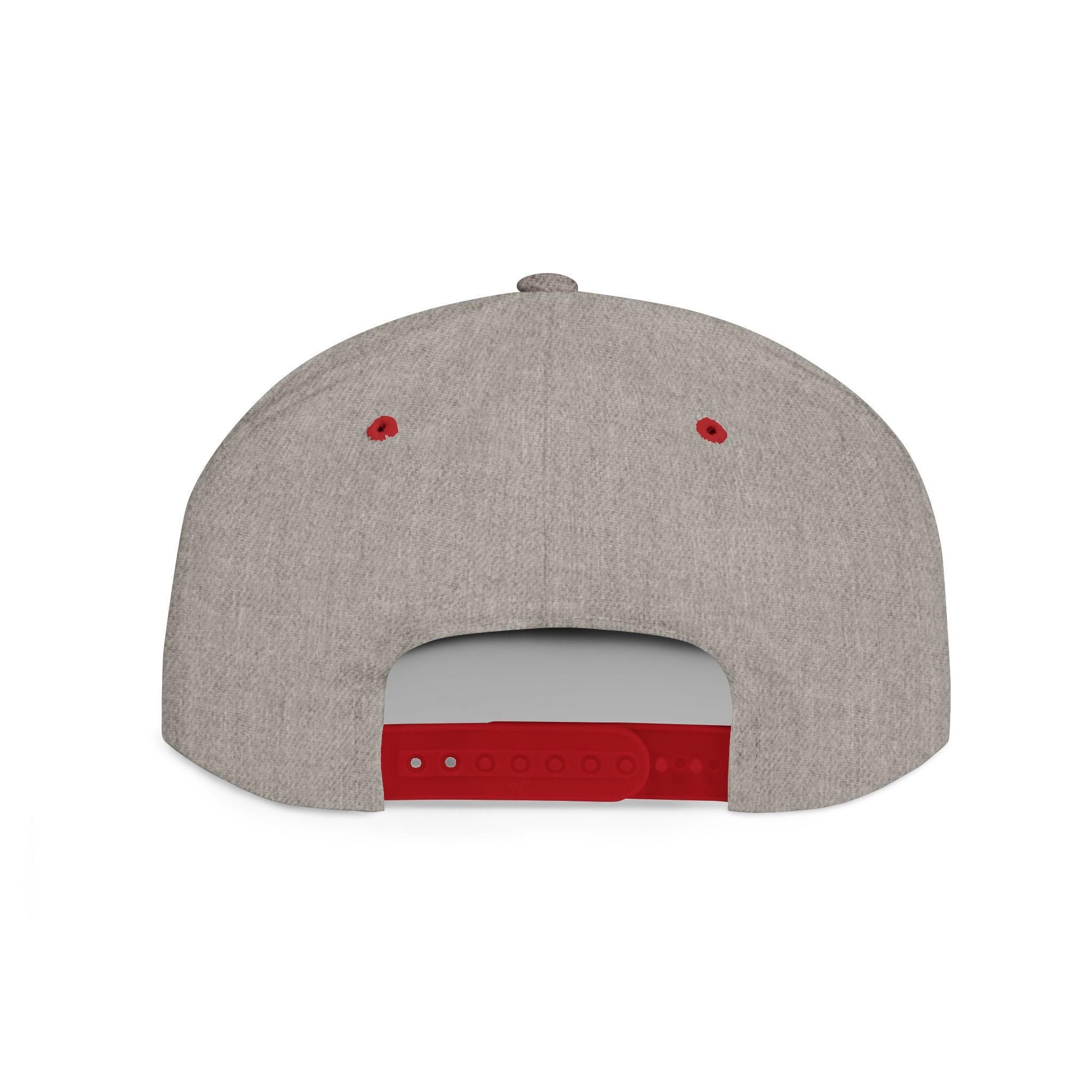 Heraldic Crest Lion Emblem flat bill snapback | Embroidered Logo Cap