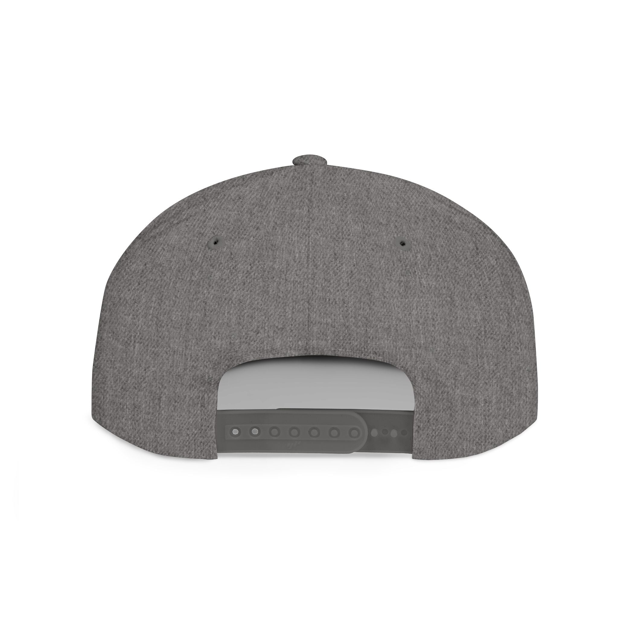 Heraldic Crest Lion Emblem flat bill snapback | Embroidered Logo Cap