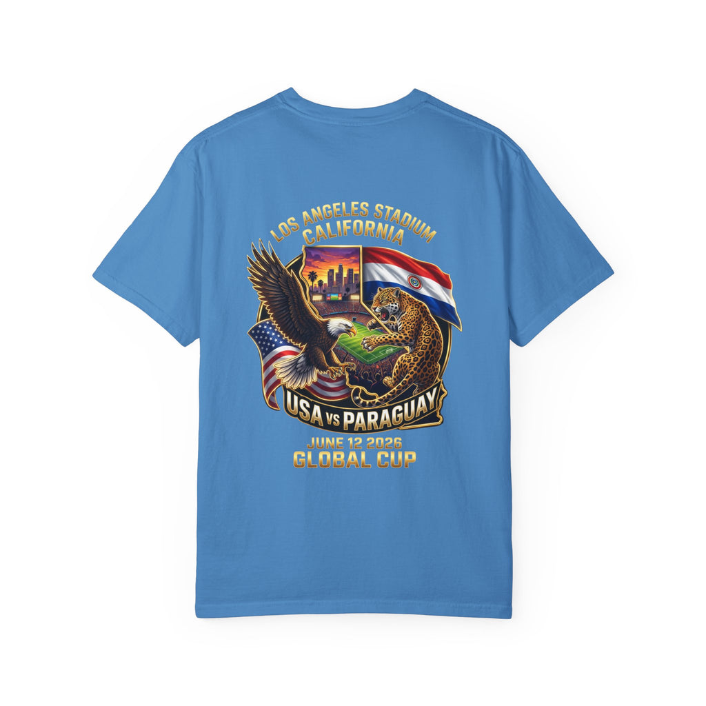 USA vs Paraguay Global Cup 2026 T-shirt | Soccer Final Los Angeles Stadium