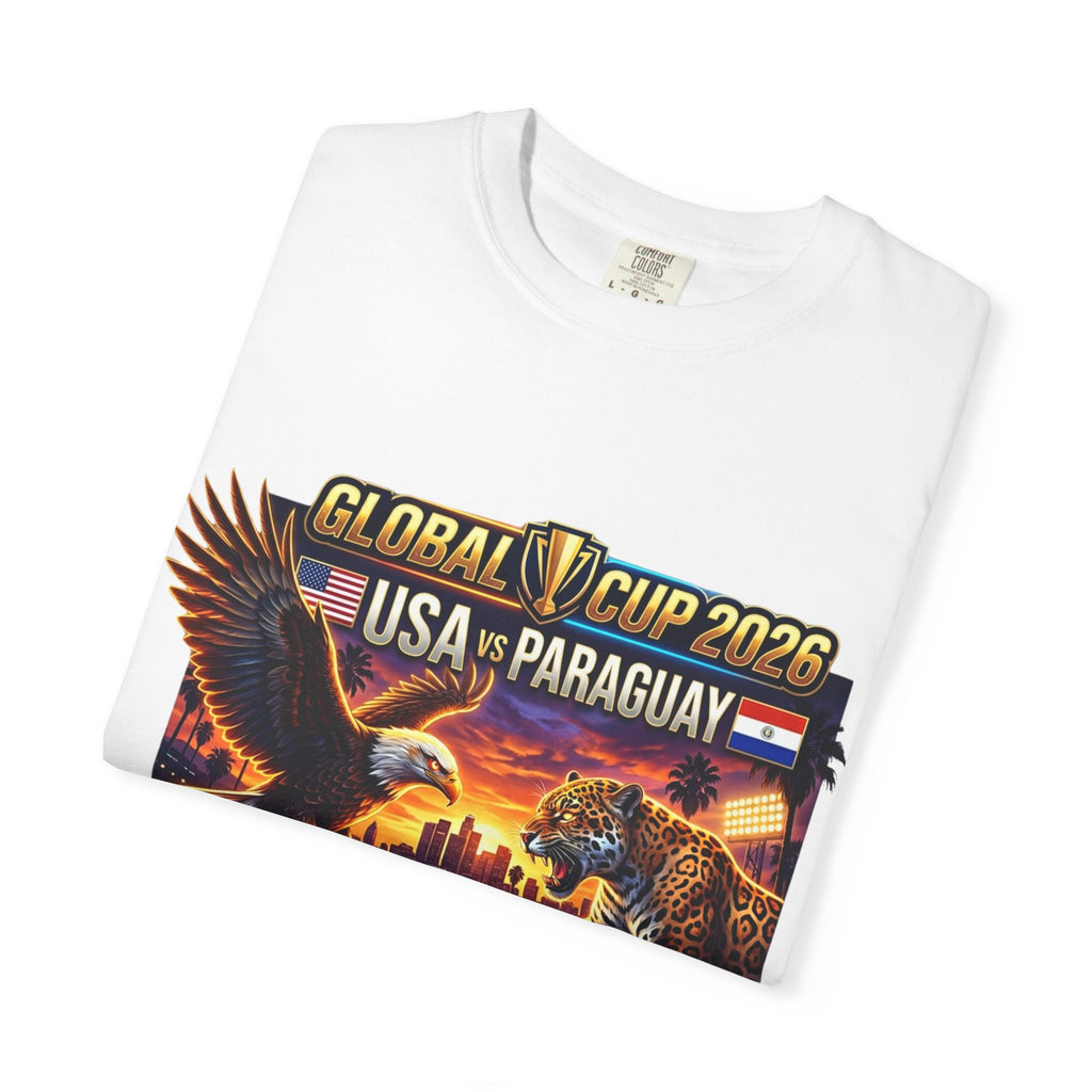 USA vs Paraguay Global Cup 2026 T-shirt | Soccer Final Los Angeles Stadium
