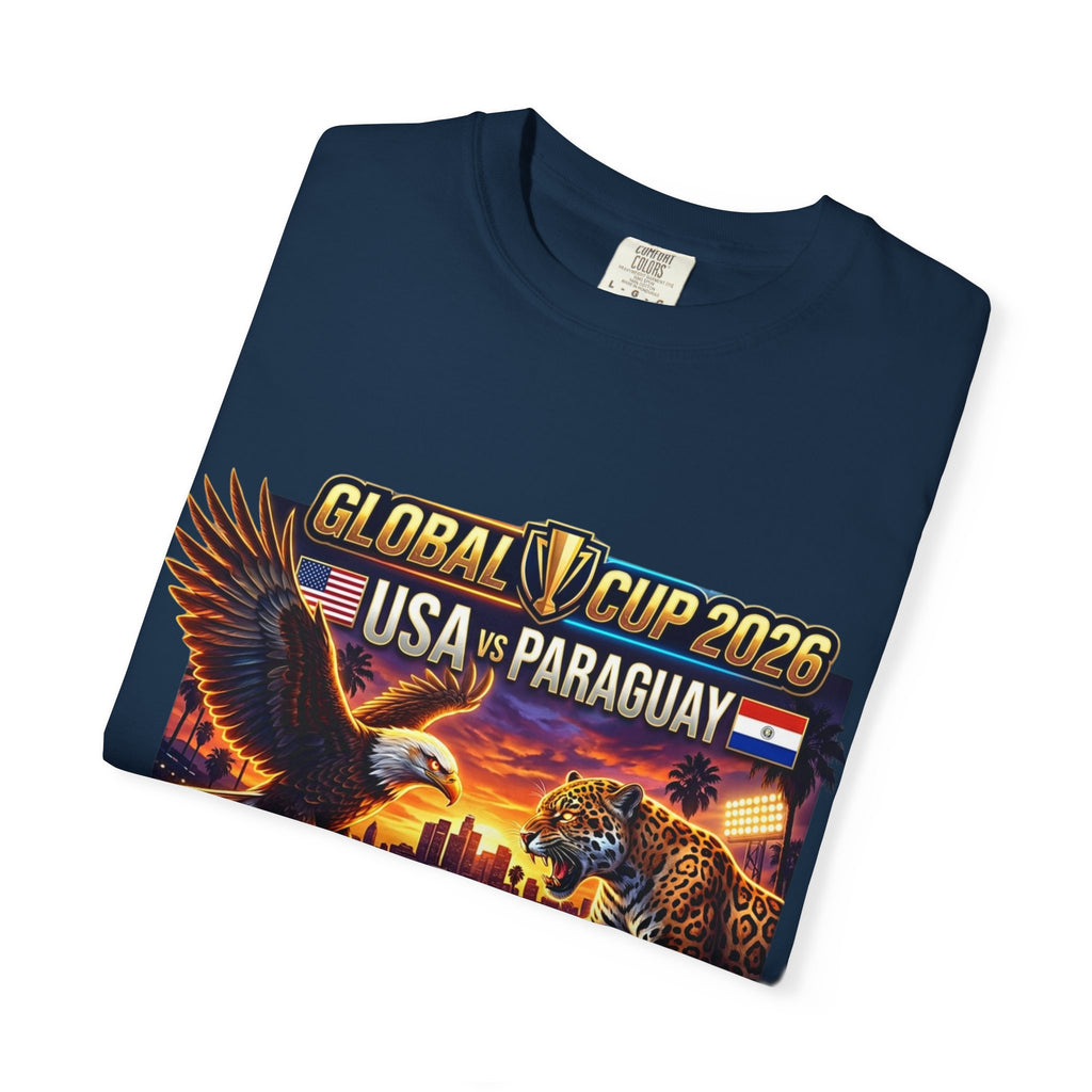 USA vs Paraguay Global Cup 2026 T-shirt | Soccer Final Los Angeles Stadium
