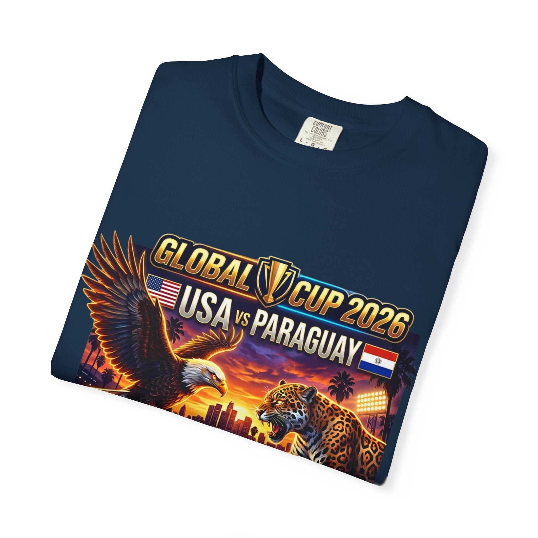 USA vs Paraguay Global Cup 2026 T-shirt | Soccer Final Los Angeles Stadium