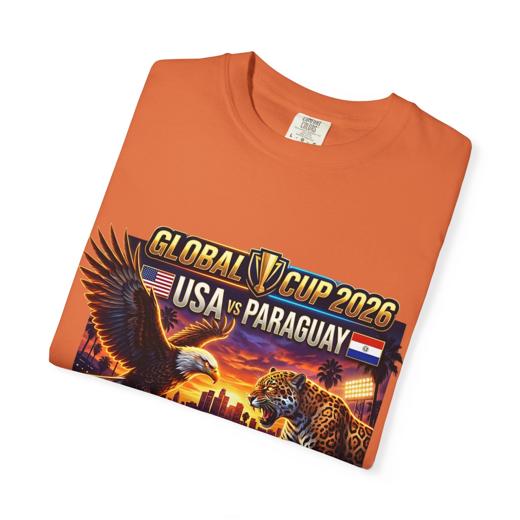 USA vs Paraguay Global Cup 2026 T-shirt | Soccer Final Los Angeles Stadium