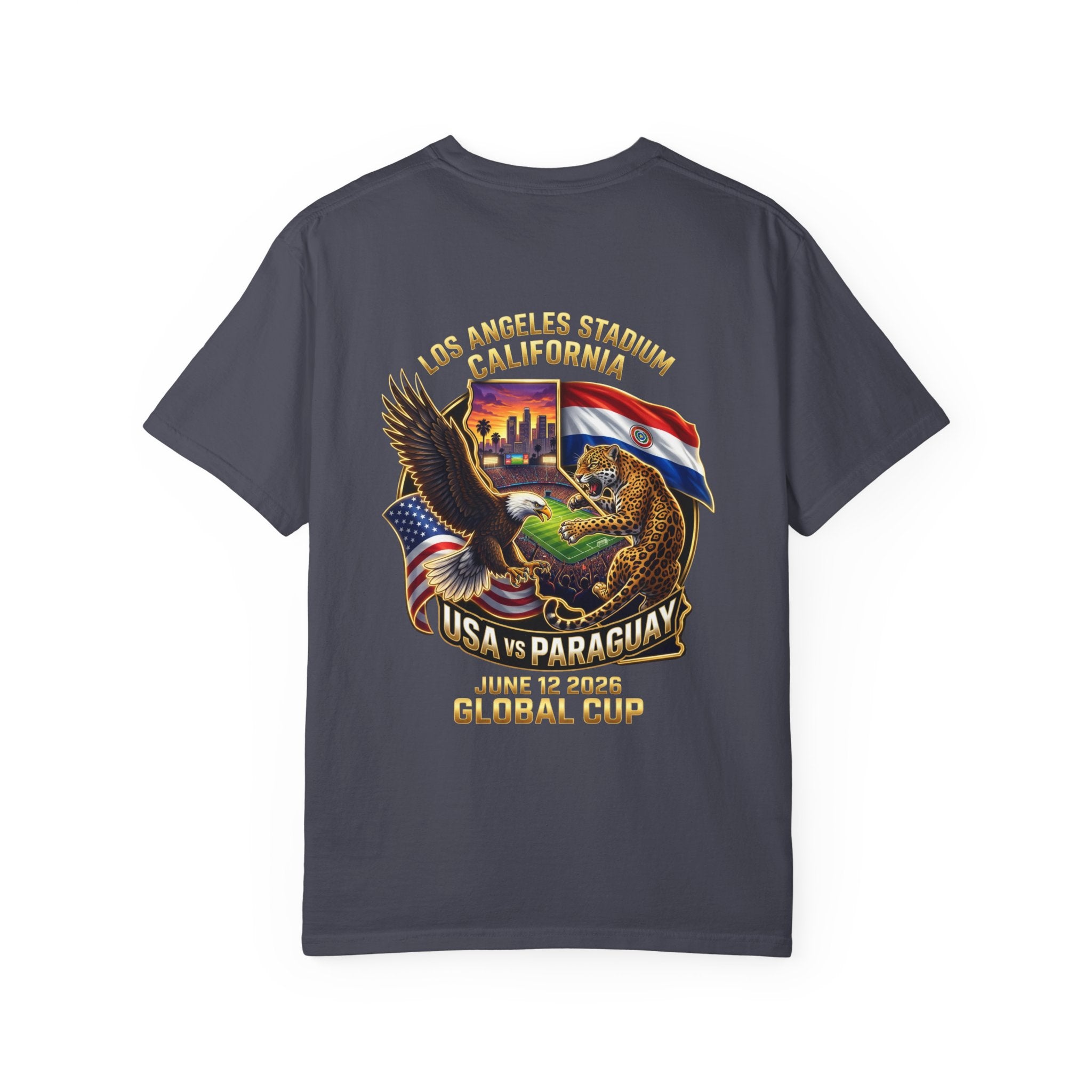 USA vs Paraguay Global Cup 2026 T-shirt | Soccer Final Los Angeles Stadium