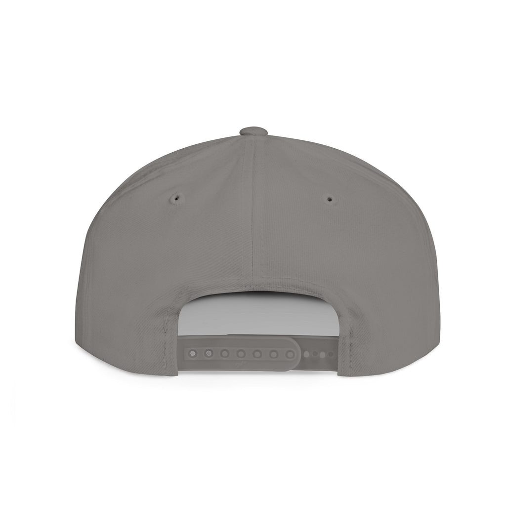 Heraldic Crest Lion Emblem flat bill snapback | Embroidered Logo Cap
