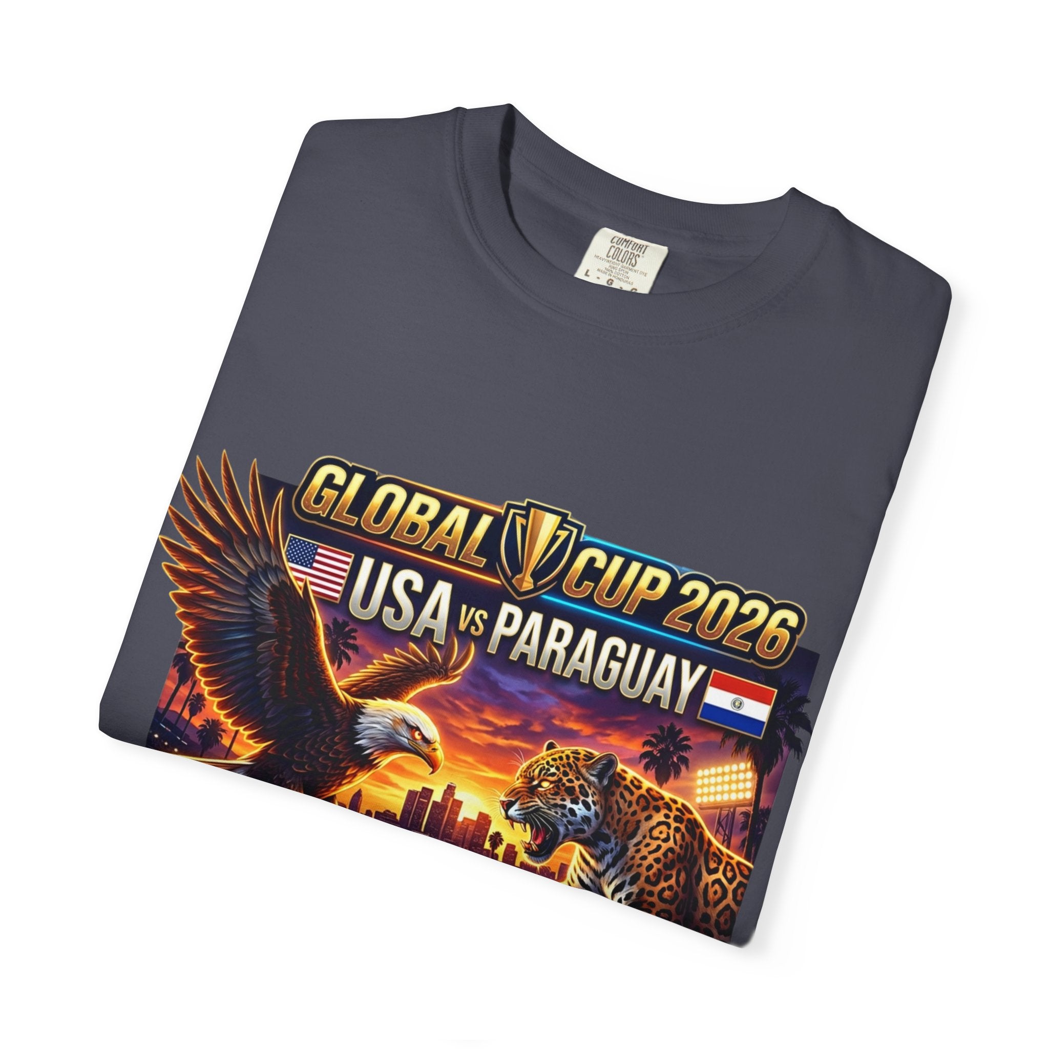 USA vs Paraguay Global Cup 2026 T-shirt | Soccer Final Los Angeles Stadium
