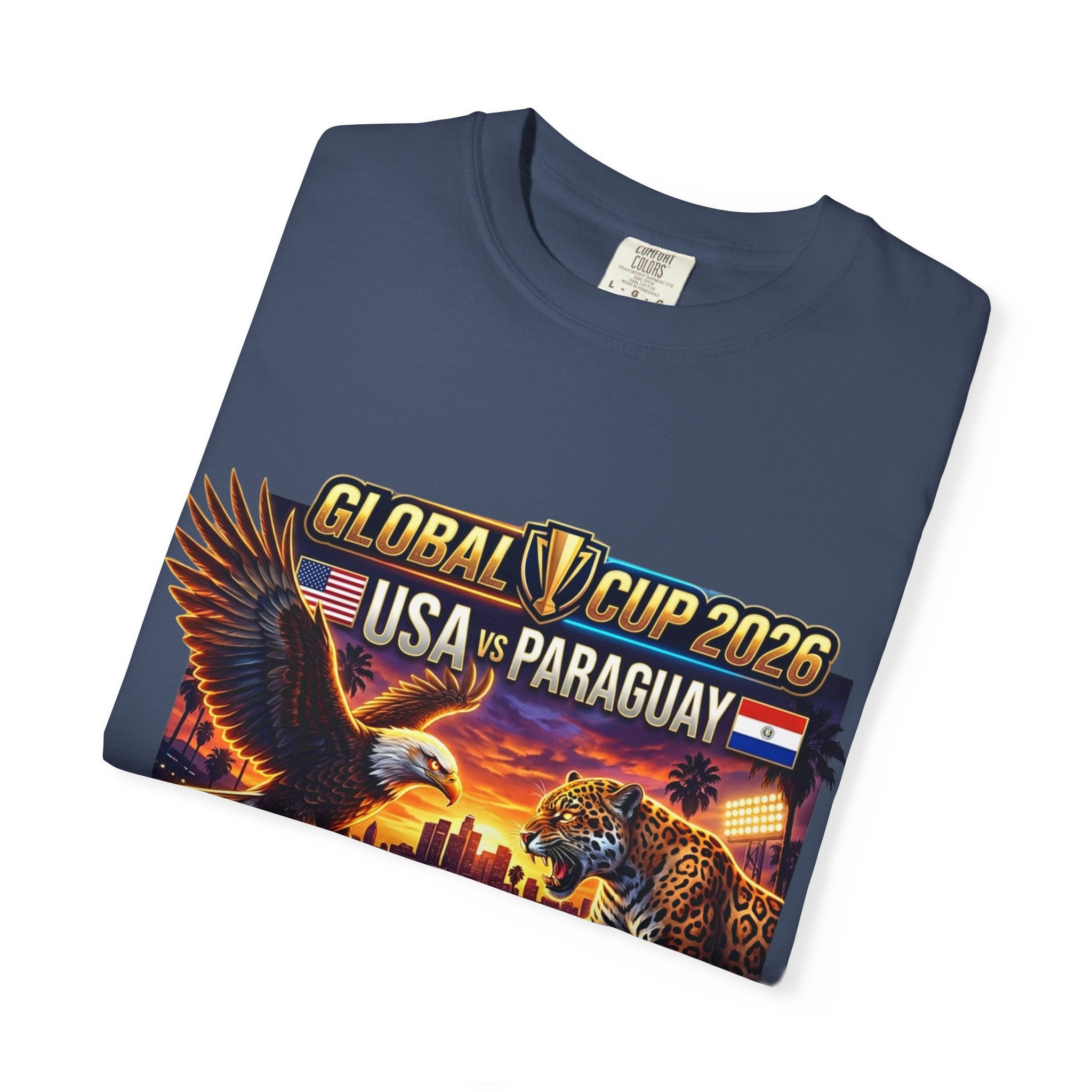 USA vs Paraguay Global Cup 2026 T-shirt | Soccer Final Los Angeles Stadium