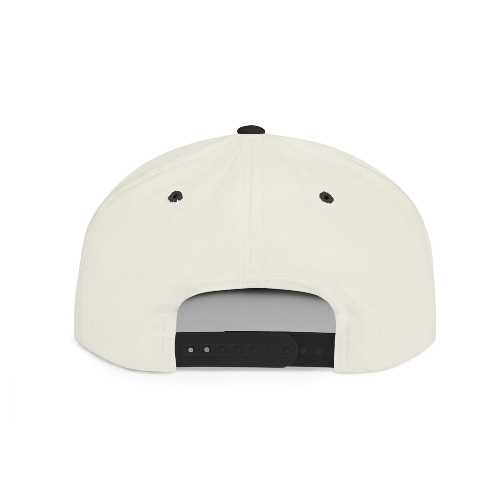 Heraldic Crest Lion Emblem flat bill snapback | Embroidered Logo Cap