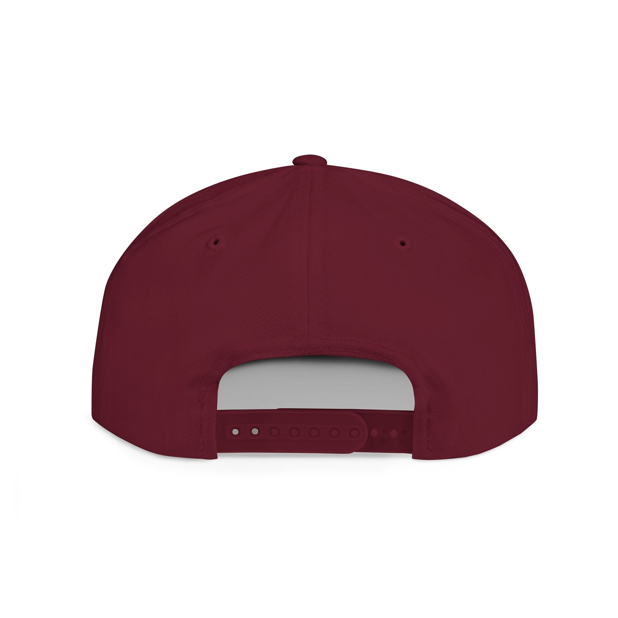 LA Palm Tree Crest Flat Bill Snapback | Embroidered Logo Cap