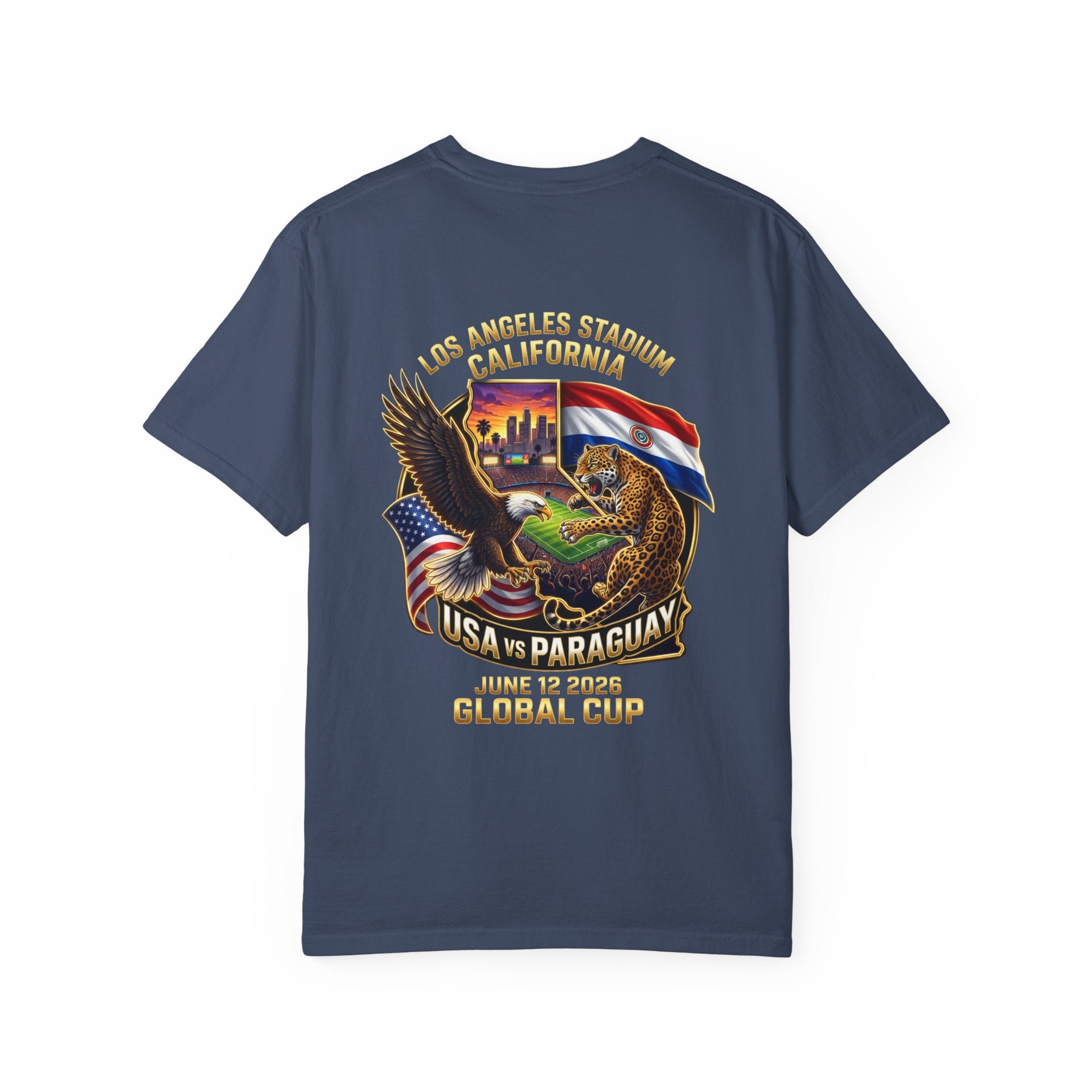 USA vs Paraguay Global Cup 2026 T-shirt | Soccer Final Los Angeles Stadium
