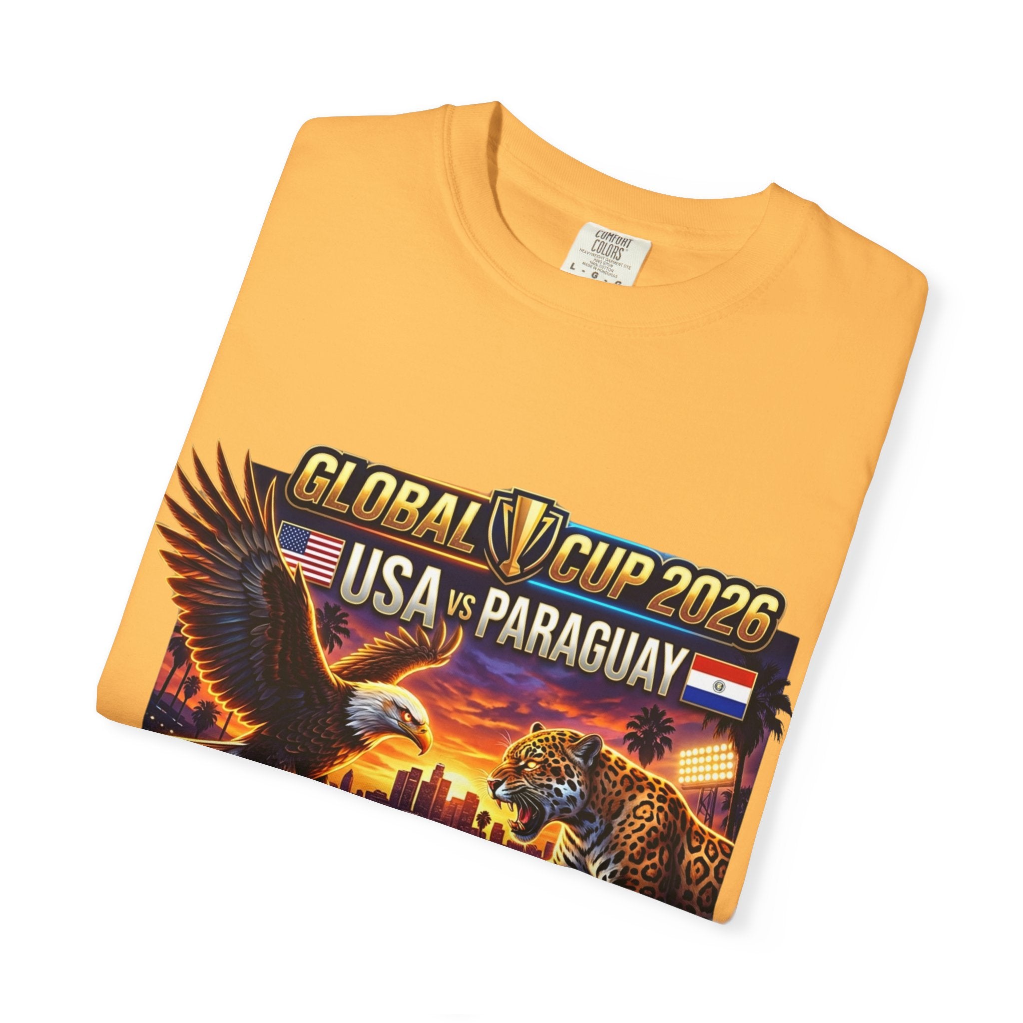 USA vs Paraguay Global Cup 2026 T-shirt | Soccer Final Los Angeles Stadium