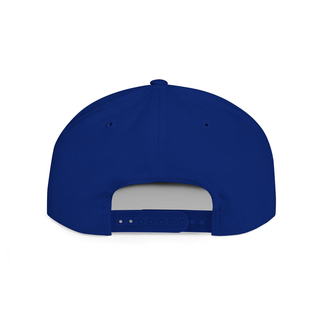 LA Palm Tree Crest Flat Bill Snapback | Embroidered Logo Cap