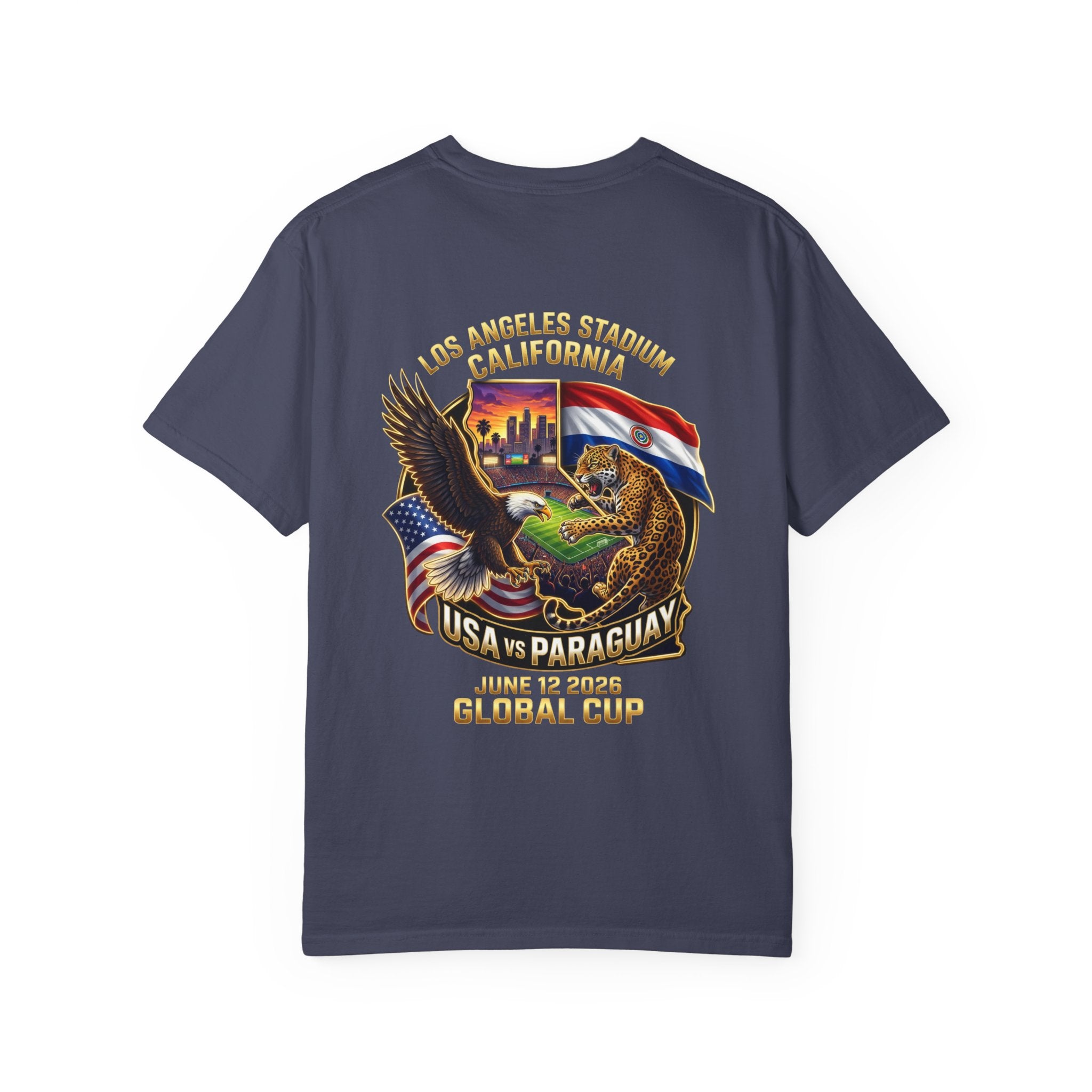 USA vs Paraguay Global Cup 2026 T-shirt | Soccer Final Los Angeles Stadium
