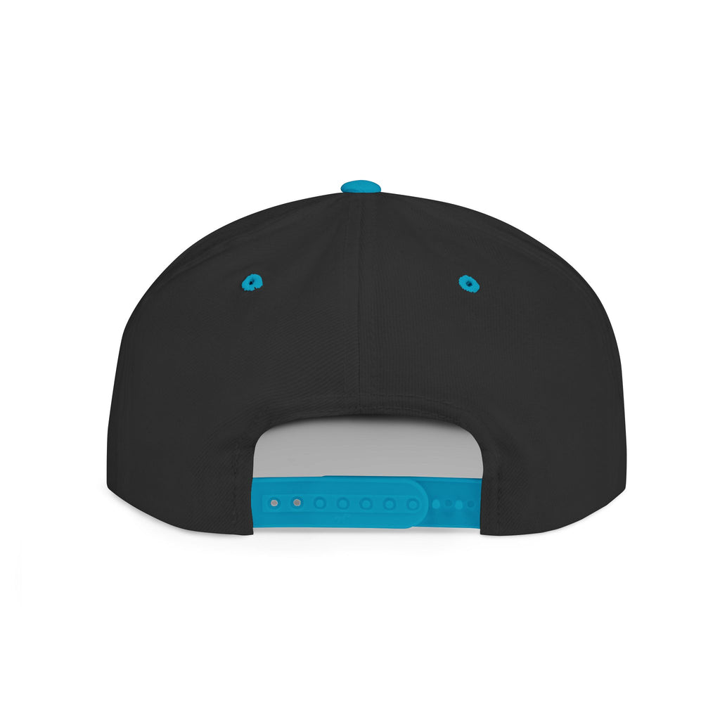 Heraldic Crest Lion Emblem flat bill snapback | Embroidered Logo Cap