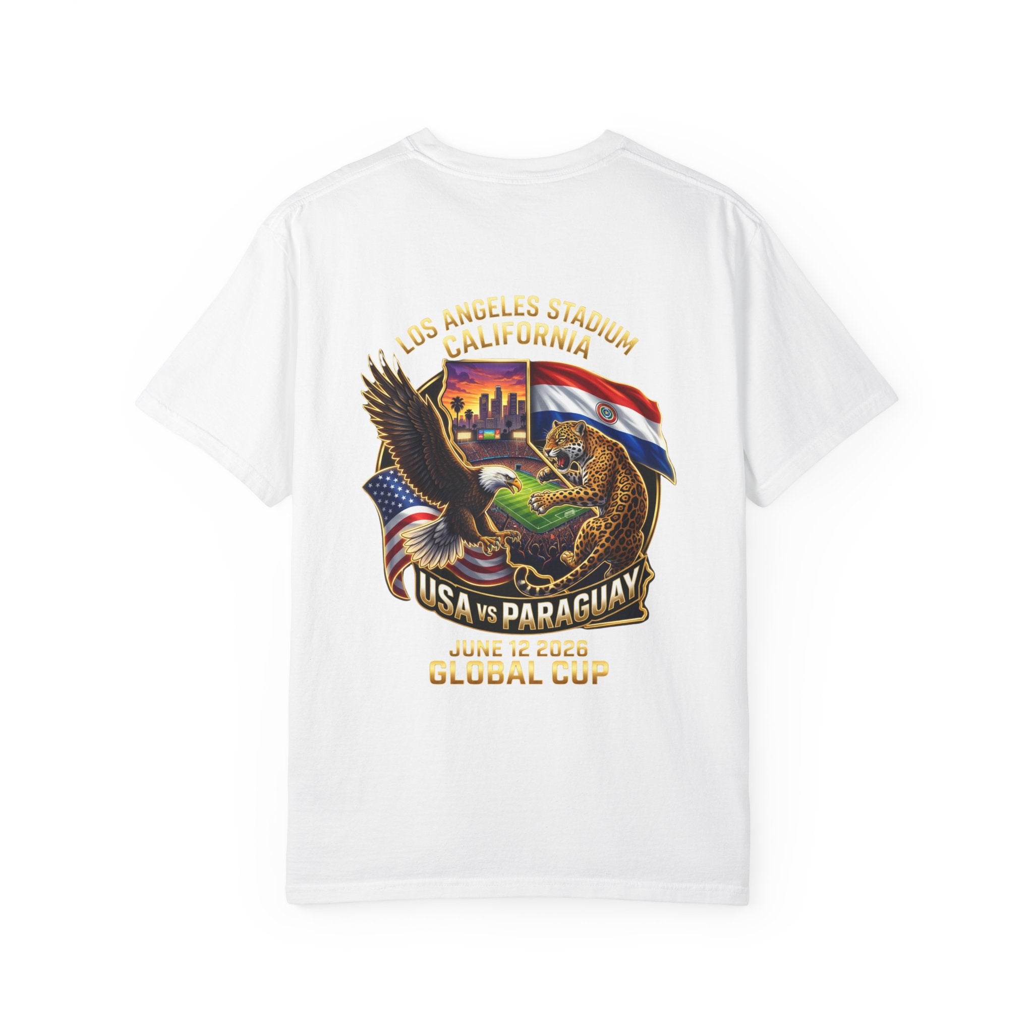 USA vs Paraguay Global Cup 2026 T-shirt | Soccer Final Los Angeles Stadium