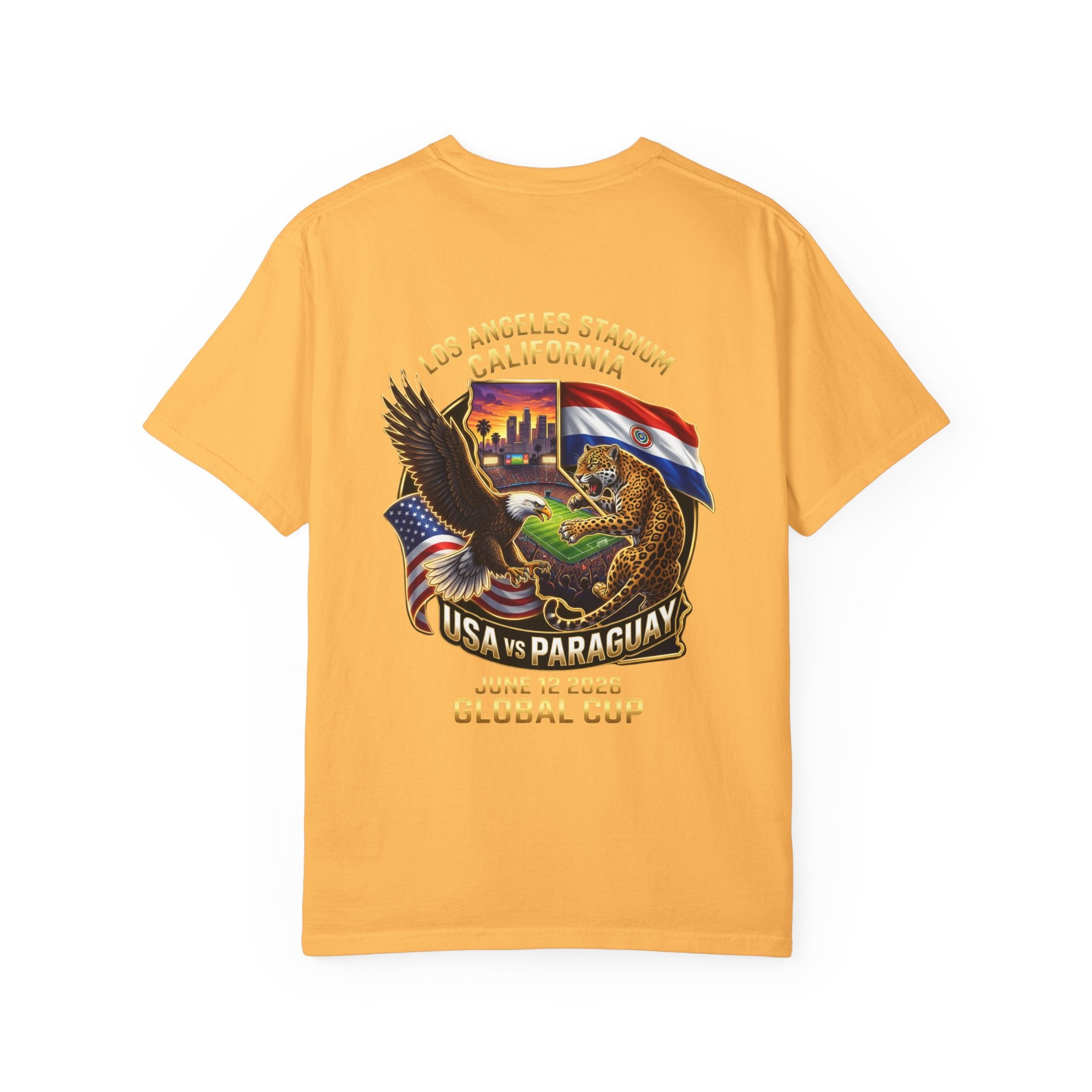 USA vs Paraguay Global Cup 2026 T-shirt | Soccer Final Los Angeles Stadium