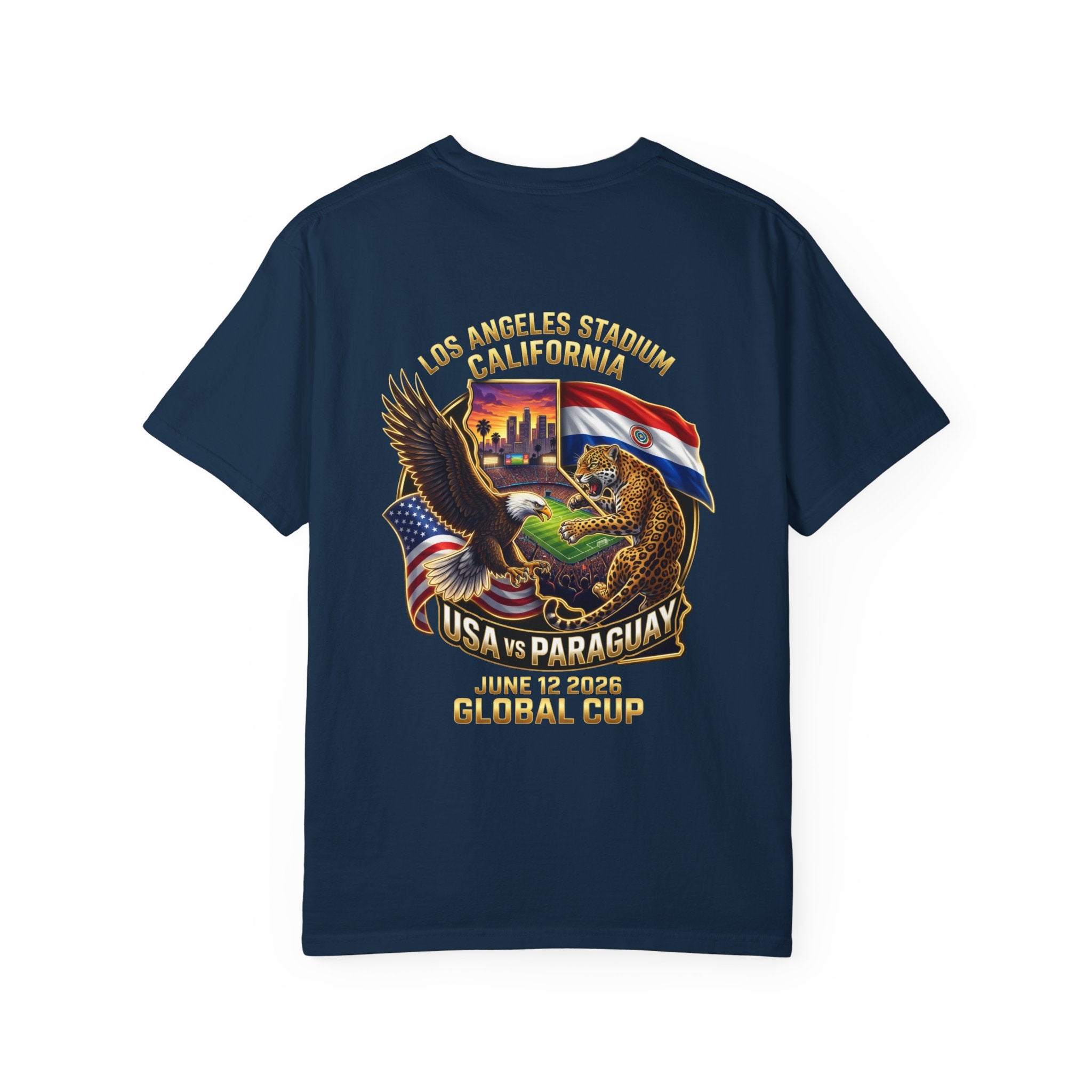 USA vs Paraguay Global Cup 2026 T-shirt | Soccer Final Los Angeles Stadium