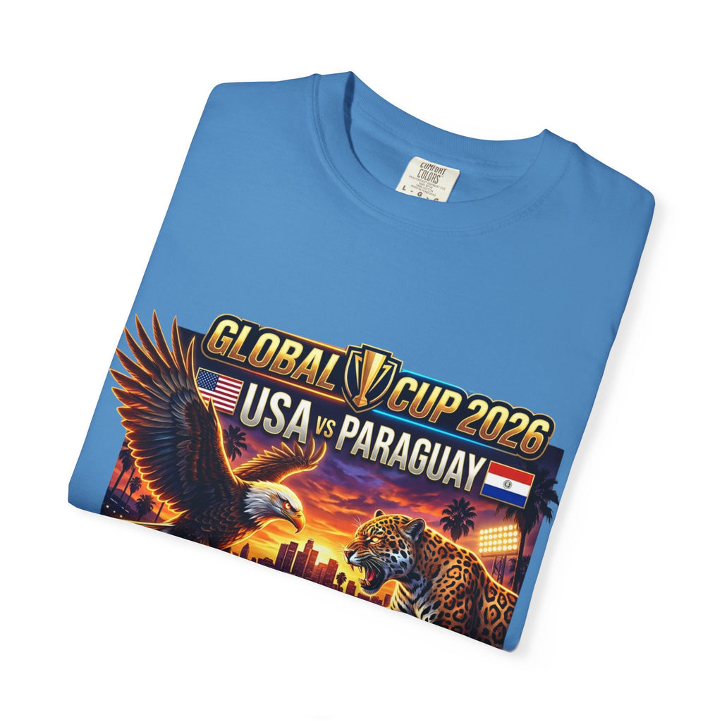 USA vs Paraguay Global Cup 2026 T-shirt | Soccer Final Los Angeles Stadium
