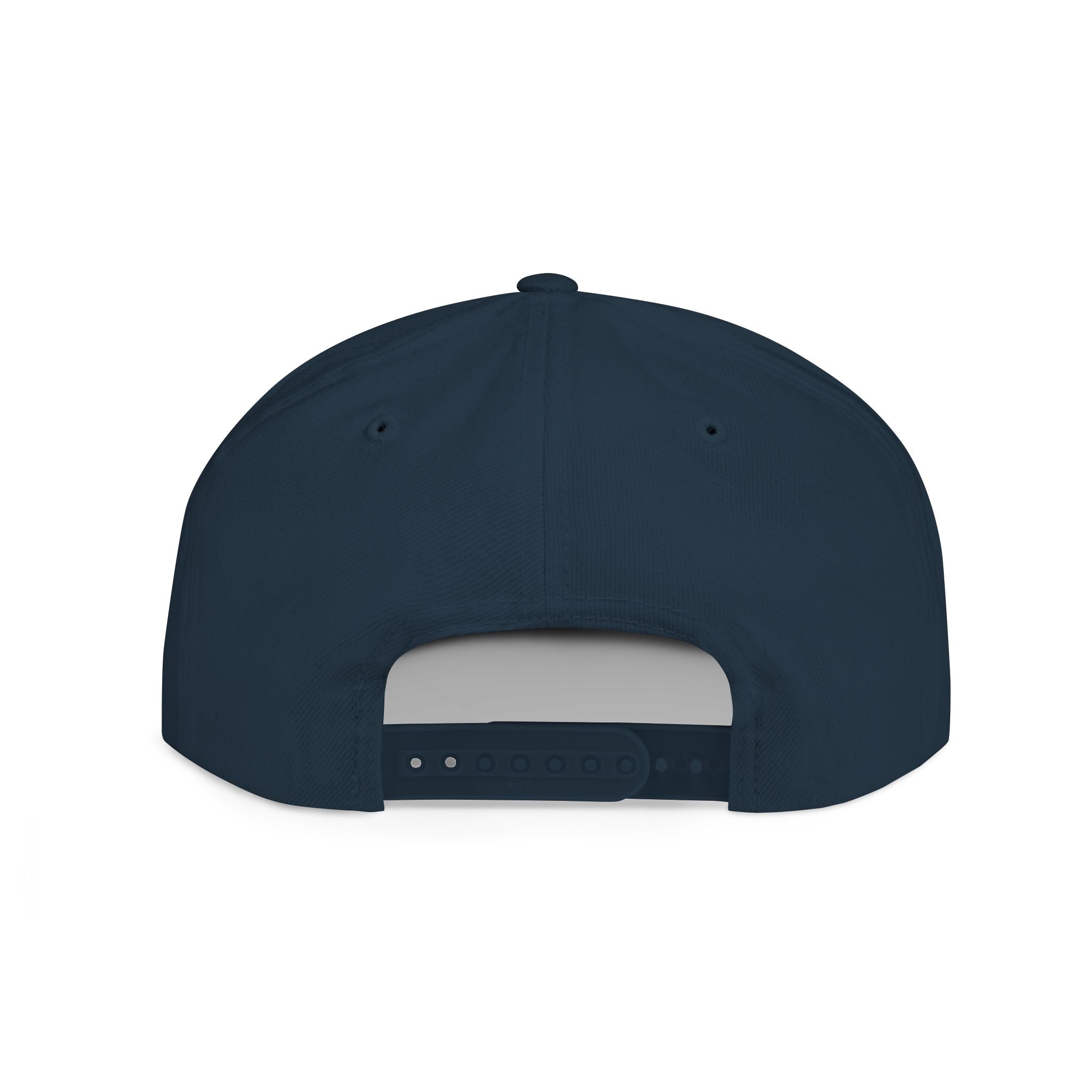 Heraldic Crest Lion Emblem flat bill snapback | Embroidered Logo Cap