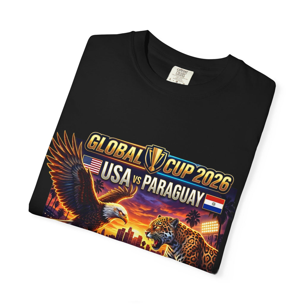 USA vs Paraguay Global Cup 2026 T-shirt | Soccer Final Los Angeles Stadium